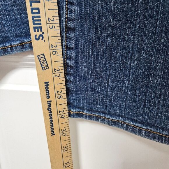 Old Navy Jeans Women's 10 (32x29) Blue The Dreamer Bootcut Mid Rise See Pics - Picture 5 of 10